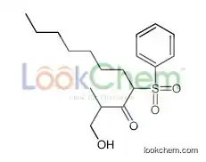 4-(benzenesulfonyl)-1-hydroxy-2-methylundecan-3-one
