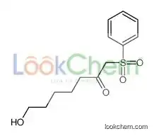 1-(benzenesulfonyl)-7-hydroxyheptan-2-one