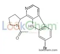 1-[2-(7-bromo-9H-pyrido[3,4-b]indol-1-yl)pyrrolidin-1-yl]ethanone