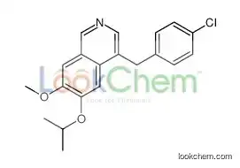 4-[(4-chlorophenyl)methyl]-7-methoxy-6-propan-2-yloxyisoquinoline