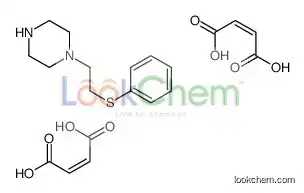 but-2-enedioic acid,1-(2-phenylsulfanylethyl)piperazine
