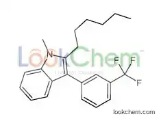 2-hexyl-1-methyl-3-[3-(trifluoromethyl)phenyl]indole