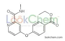 ethyl 4-[2-(methylcarbamoyl)pyridin-4-yl]oxybenzoate