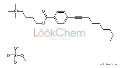 methyl sulfate,trimethyl-[4-(4-non-1-ynylbenzoyl)oxybutyl]azanium
