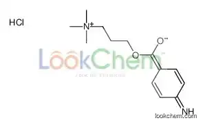 3-(4-aminobenzoyl)oxypropyl-trimethylazanium,chloride