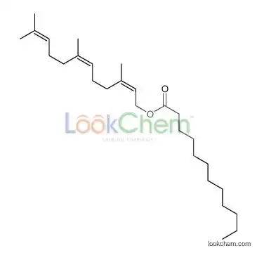 3,7,11-trimethyldodeca-2,6,10-trienyl dodecanoate