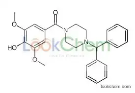 (4-benzhydrylpiperazin-1-yl)-(4-hydroxy-3,5-dimethoxyphenyl)methanone