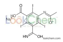 sodium,3-acetamido-5-carbamoyl-2,4,6-triiodobenzoate