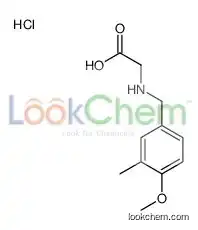 2-[(4-methoxy-3-methylphenyl)methylamino]acetic acid,hydrochloride