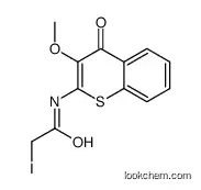 2-iodo-N-(3-methoxy-4-oxothiochromen-2-yl)acetamide