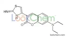 3-(2-amino-1,3-thiazol-4-yl)-7-(diethylamino)chromen-2-one