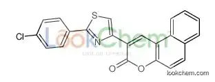 2-[2-(4-chlorophenyl)-1,3-thiazol-4-yl]benzo[f]chromen-3-one