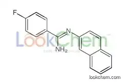 4-fluoro-N'-naphthalen-2-ylbenzenecarboximidamide