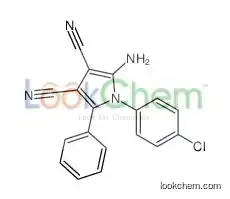 2-amino-1-(4-chlorophenyl)-5-phenylpyrrole-3,4-dicarbonitrile