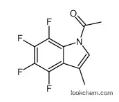 1-(4,5,6,7-tetrafluoro-3-methylindol-1-yl)ethanone