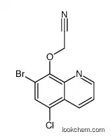2-(7-bromo-5-chloroquinolin-8-yl)oxyacetonitrile