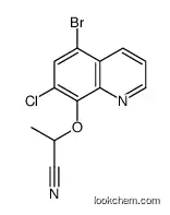 2-(5-bromo-7-chloroquinolin-8-yl)oxypropanenitrile