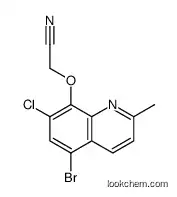 2-(5-bromo-7-chloro-2-methylquinolin-8-yl)oxyacetonitrile