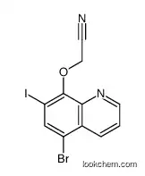 2-(5-bromo-7-iodoquinolin-8-yl)oxyacetonitrile