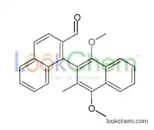 1-(1,4-dimethoxy-3-methylnaphthalen-2-yl)naphthalene-2-carbaldehyde