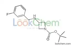 tert-butyl 3-[(3-fluorophenyl)methylamino]azetidine-1-carboxylate