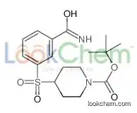 tert-butyl 4-(3-carbamoylphenyl)sulfonylpiperidine-1-carboxylate