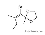 9-bromo-7,8-dimethyl-1,4-dioxaspiro[4.4]non-8-ene