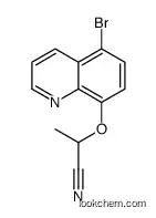 2-(5-bromoquinolin-8-yl)oxypropanenitrile