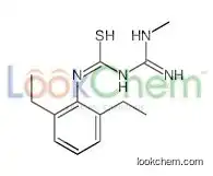 1-(2,6-diethylphenyl)-3-(N'-methylcarbamimidoyl)thiourea