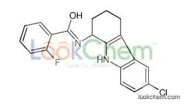 N-(6-chloro-2,3,4,9-tetrahydro-1H-carbazol-1-yl)-2-fluorobenzamide