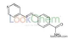 4-(pyridin-4-ylmethylideneamino)benzamide