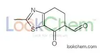 2-methyl-7-oxo-5,6-dihydro-4H-1,3-benzothiazole-6-carbaldehyde