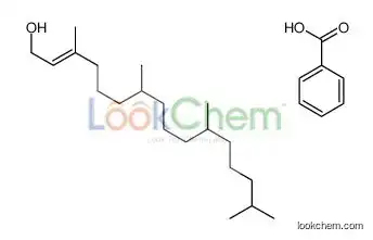 benzoic acid,3,7,11,15-tetramethylhexadec-2-en-1-ol
