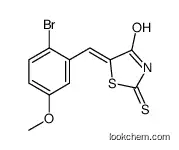 5-[(2-bromo-5-methoxyphenyl)methylidene]-2-sulfanylidene-1,3-thiazolidin-4-one