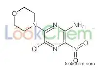 5-chloro-6-morpholin-4-yl-3-nitropyrazin-2-amine