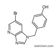 4-[(6-bromoimidazo[4,5-b]pyridin-1-yl)methyl]phenol
