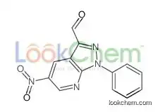 5-nitro-1-phenylpyrazolo[3,4-b]pyridine-3-carbaldehyde