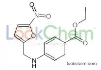 ethyl 4-[(5-nitrofuran-2-yl)methylamino]benzoate