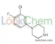 1-(3-chloro-4-fluorophenyl)piperazine