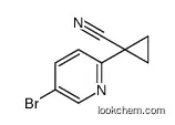 1-(5-bromopyridin-2-yl)cyclopropane-1-carbonitrile