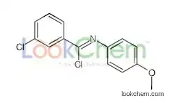 3-chloro-N-(4-methoxyphenyl)benzenecarboximidoyl chloride