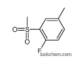1-fluoro-4-methyl-2-methylsulfonylbenzene