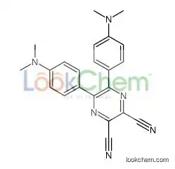 5,6-bis[4-(dimethylamino)phenyl]pyrazine-2,3-dicarbonitrile