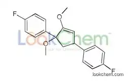 1-fluoro-4-[4-(4-fluorophenyl)-1,2-dimethoxycyclopent-2-en-1-yl]benzene