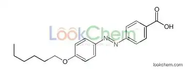 4-[(4-hexoxyphenyl)diazenyl]benzoic acid