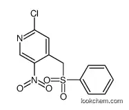 4-(benzenesulfonylmethyl)-2-chloro-5-nitropyridine