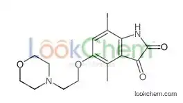 4,7-dimethyl-5-(2-morpholin-4-ylethoxy)-1H-indole-2,3-dione