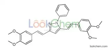 3,5-bis[2-(3,4-dimethoxyphenyl)ethenyl]-1-phenylpyrazole