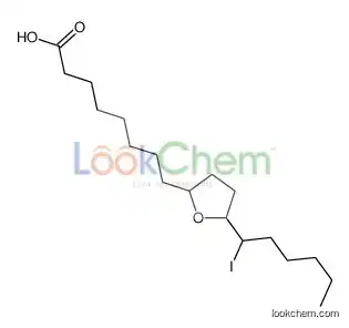 8-[5-(1-iodohexyl)oxolan-2-yl]octanoic acid
