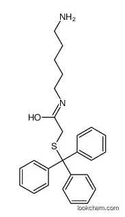 N-(5-aminopentyl)-2-tritylsulfanylacetamide